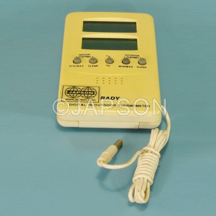 Thermometer, Digital, Indoor-Outdoor Thermometer, Digital, Indoor-Outdoor